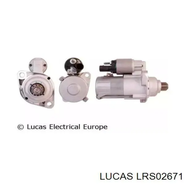 LRS02671 Lucas motor de arranco