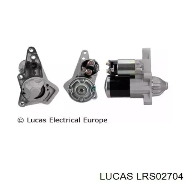 LRS02704 Lucas motor de arranco