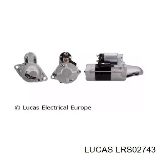 LRS02743 Lucas motor de arranco