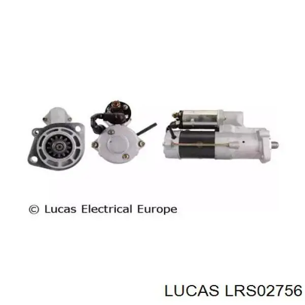 LRS02756 Lucas motor de arranco