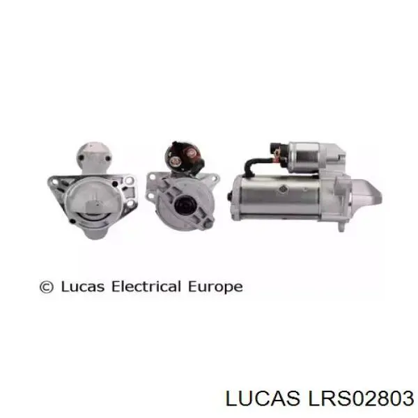 LRS02803 Lucas motor de arranco