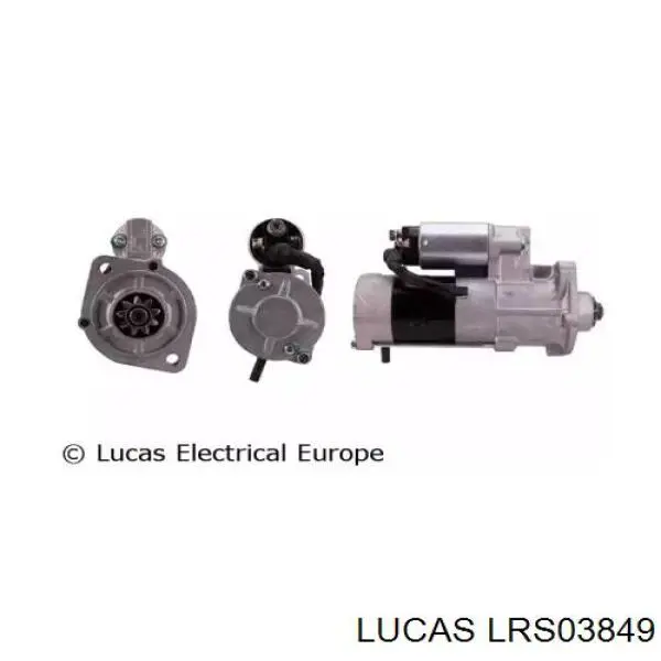 Стартер LRS03849 Lucas