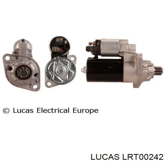Стартер двигателя Lucas LRT00242