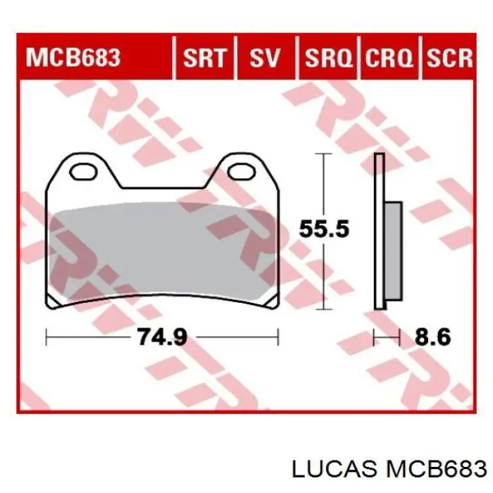 07BB19SA Brembo Колодки передние