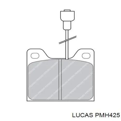 Главный тормозной цилиндр PMH425 TRW