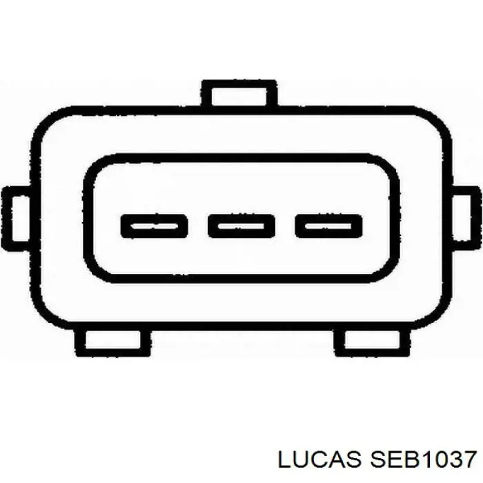 Датчик коленвала SEB1037 Lucas