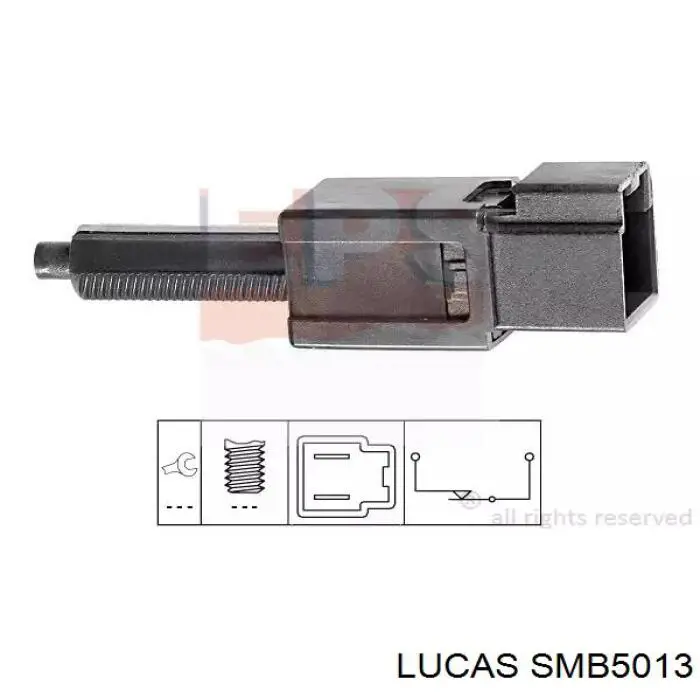 SMB5013 Lucas датчик включения сцепления