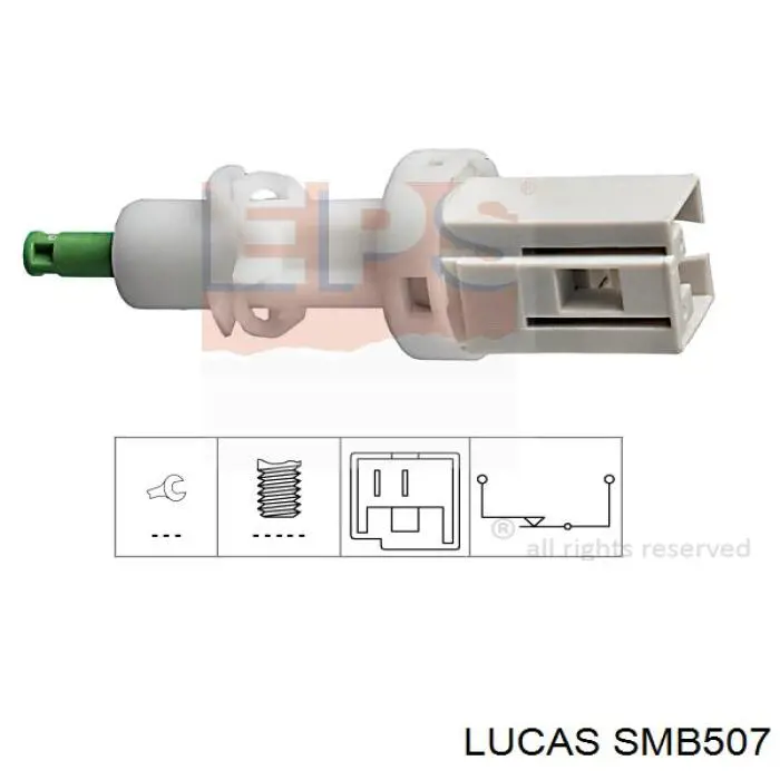 Датчик включения стопсигнала SMB507 Lucas