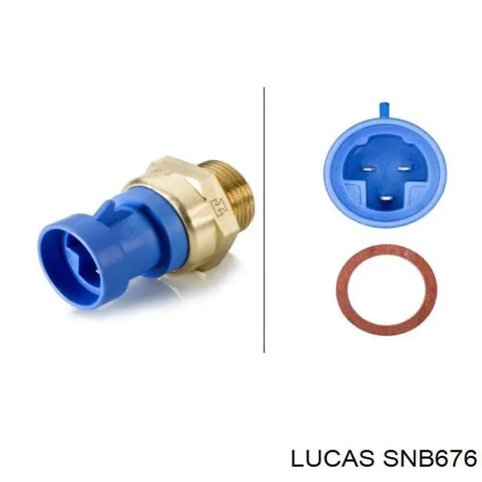 Датчик температуры радиатора Lucas SNB676 цена, от 11.24 USD