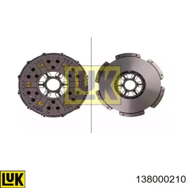 Лепестковая корзина сцепления LUK 138000210 цена, от 460.28 USD