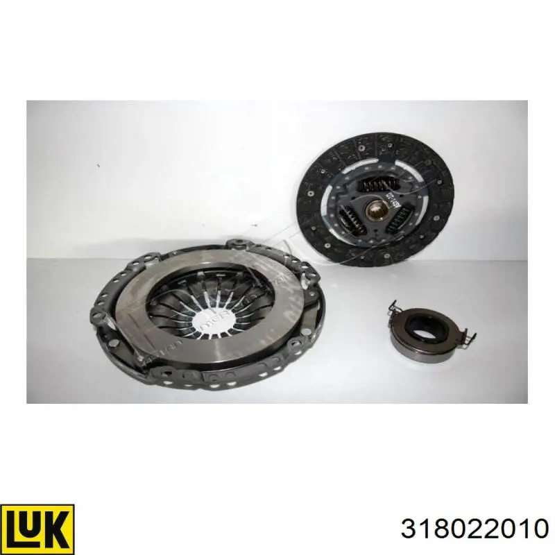 Диск сцепления LUK 318022010 цена, от 113.53 USD