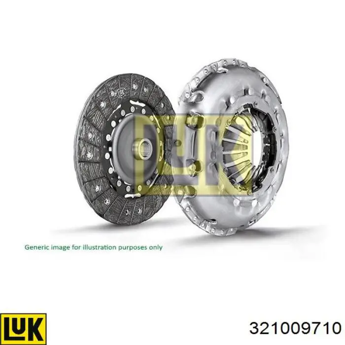 Диск сцепления Blue Print ADW193113