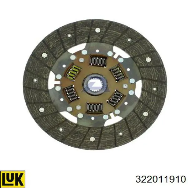 MD771675 Mitsubishi Диск сцепления ведомый