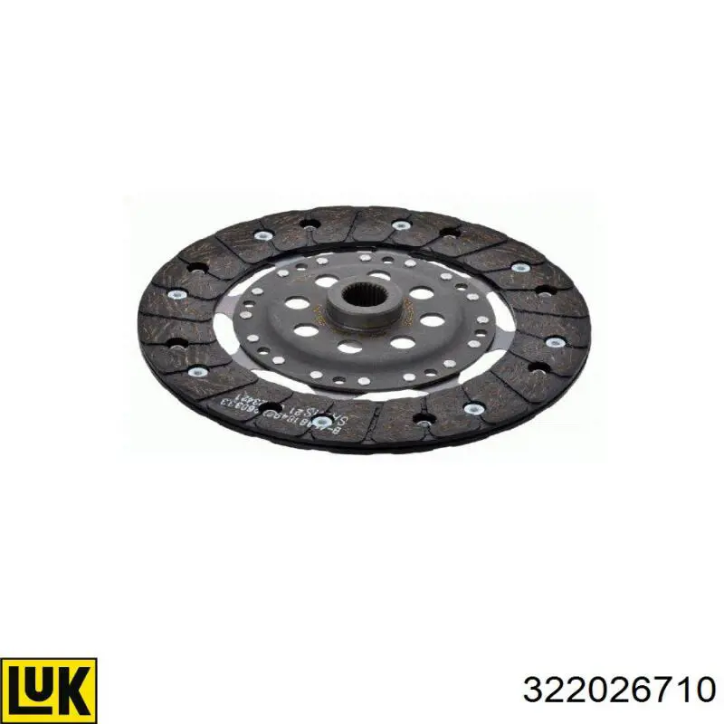 Диск сцепления VAG 074141031QX