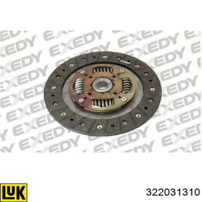 Диск сцепления 4110028600 Hyundai/Kia