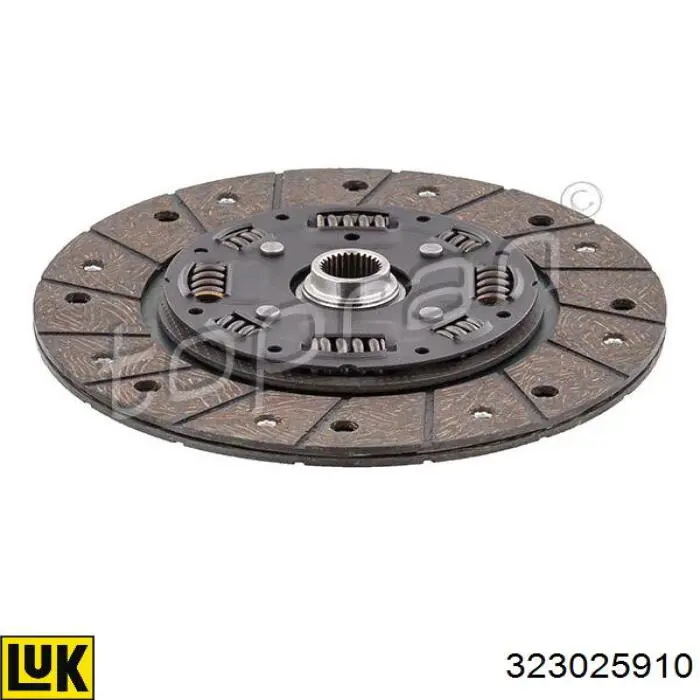 Диск сцепления LUK 323025910 цена, от 77.56 USD