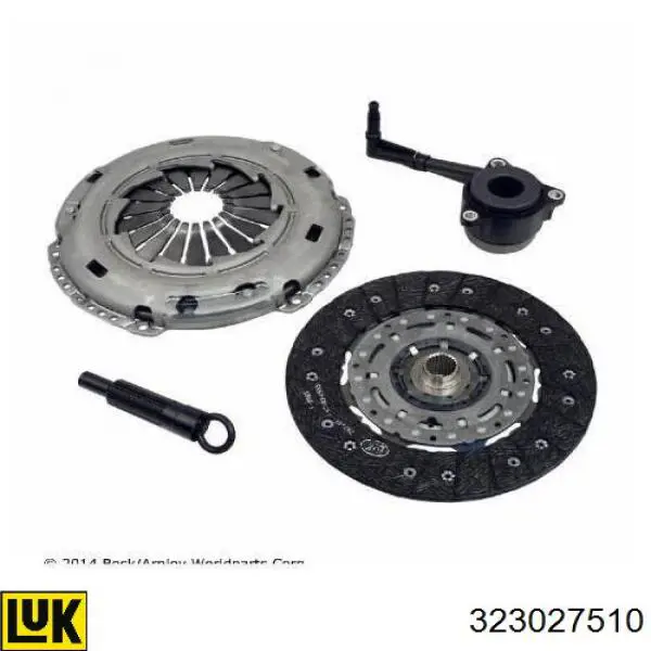 Диск сцепления 1878634184 Sachs