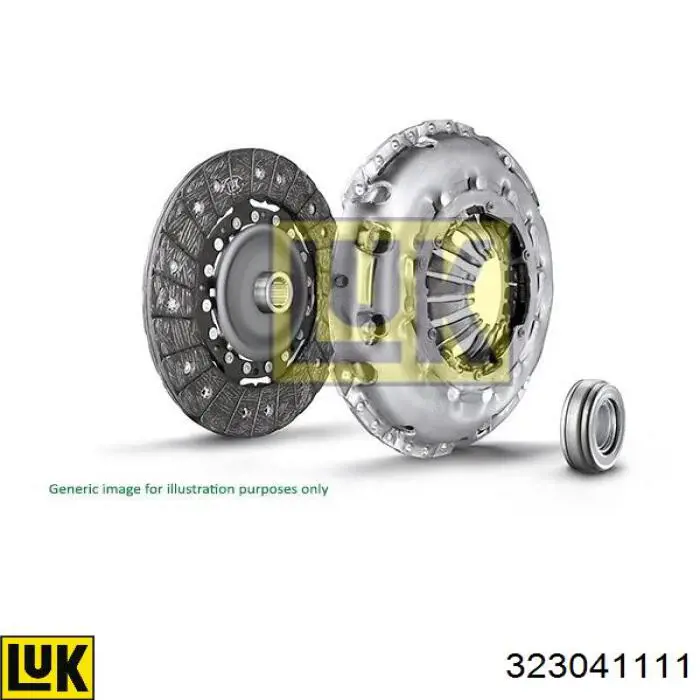 Диск сцепления LUK 323041111