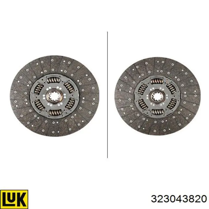 Диск сцепления Sachs 1862485031