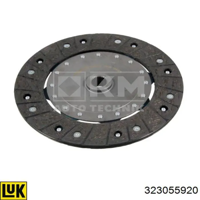 Диск сцепления LUK 323055920 цена, от 58.56 USD