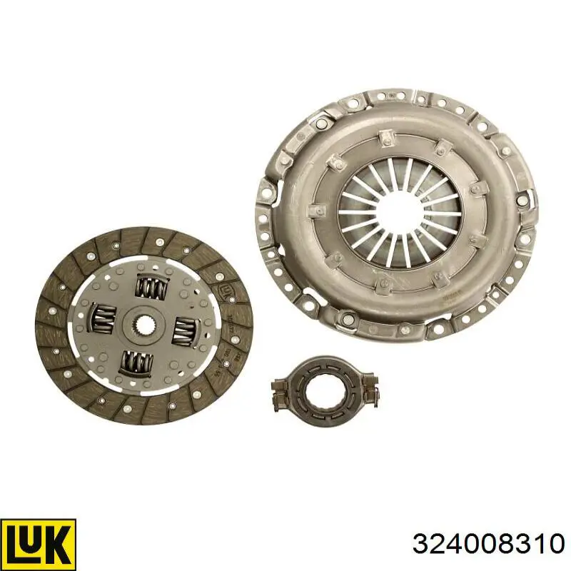 Диск сцепления LUK 324008310 цена, от 183.81 USD