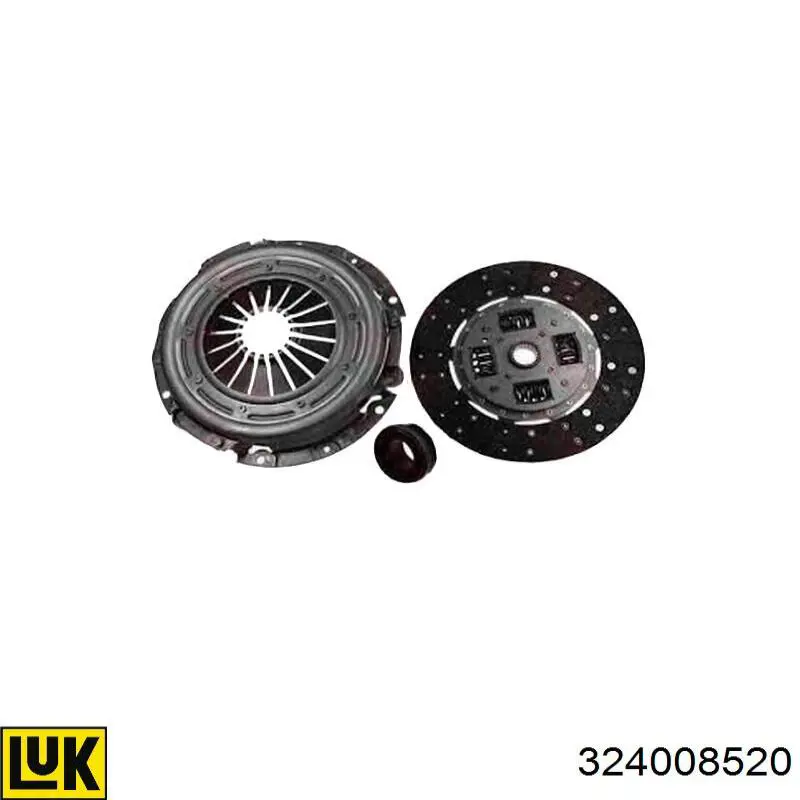 Диск сцепления LUK 324008520 цена, от 480.27 USD