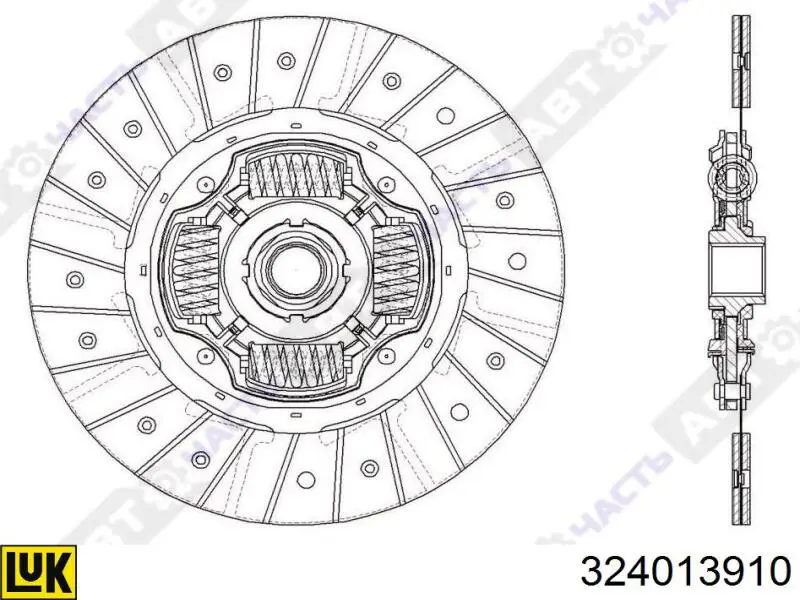 Купить CLD141008A GPD Диск сцепления