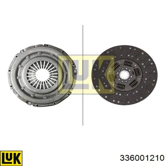 Диск сцепления LUK 336001210 цена, от 246.61 USD