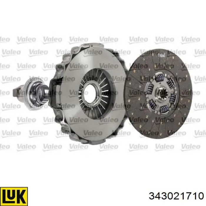 Купить 343021710 LUK Диск сцепления