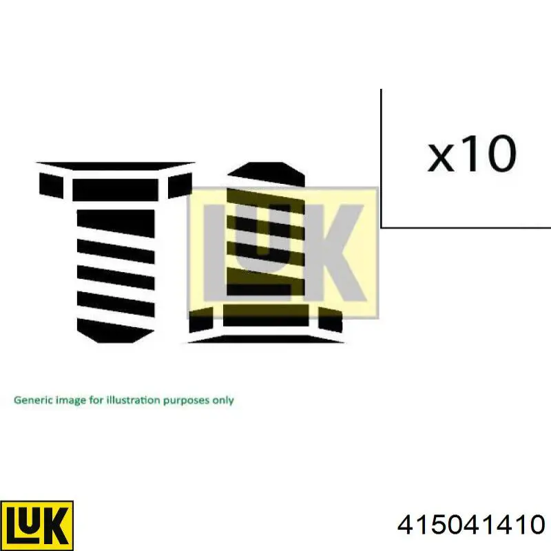 Купить 415041410 LUK Маховик с зубчатым ободом