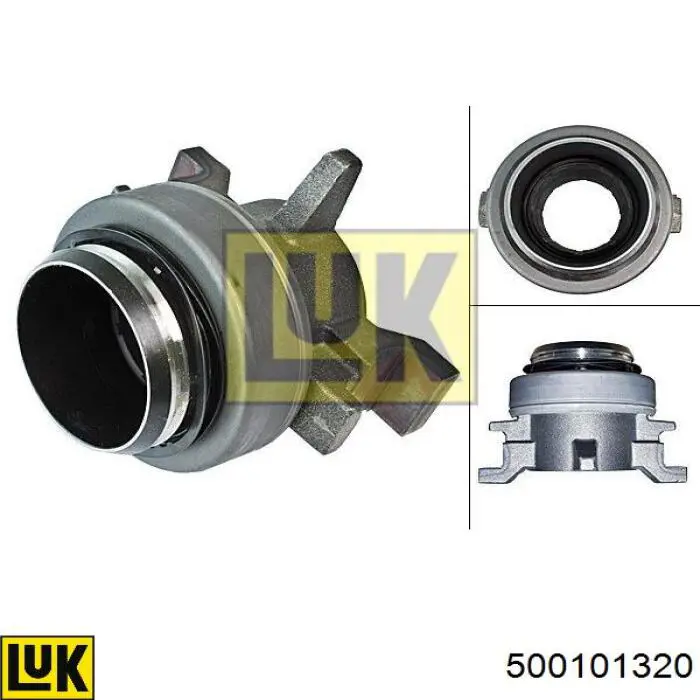 Подшипник скольжения сцепления LUK 500101320 цена, от 173.58 USD