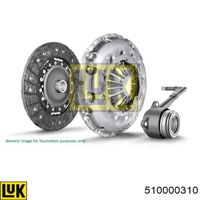 4925822 General Motors Цилиндр сцепления рабочий в сборе с выжимным подшипником