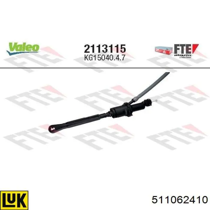 Цилиндр сцепления VALEO 874340