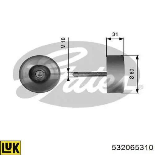 Паразитный ролик приводного ремня Kamoka R0441 цена, от 21.54 USD