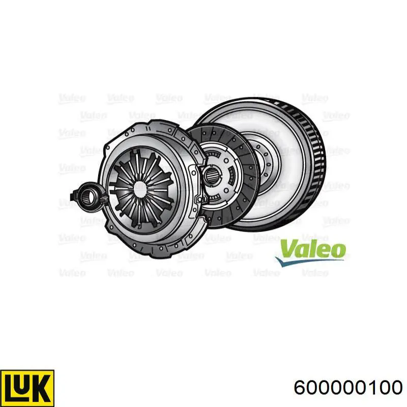 Комплект сцепления (3 части) LUK 417000310 цена, от 925.78 USD