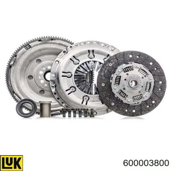 Комплект сцепления (3 части) LUK 600003800 цена, от 578.08 USD