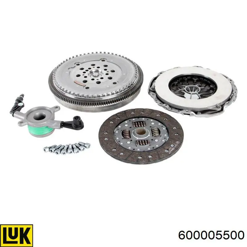 Комплект сцепления (3 части) LUK 600005500 цена, от 908.27 USD