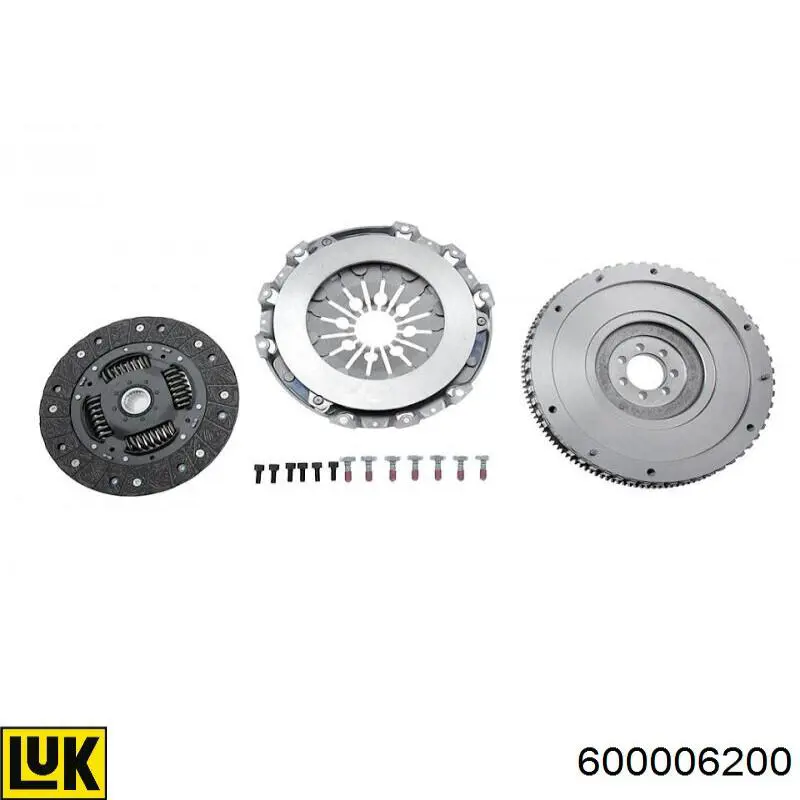 Комплект сцепления (3 части) LUK 600006200 цена, от 493.73 USD