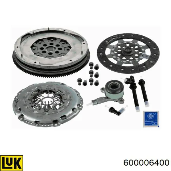 Комплект сцепления (3 части) LUK 600006400 цена, от 433.76 USD