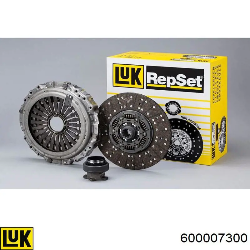 Комплект сцепления (3 части) Mercedes A0002524511 цена, от 725.54 USD