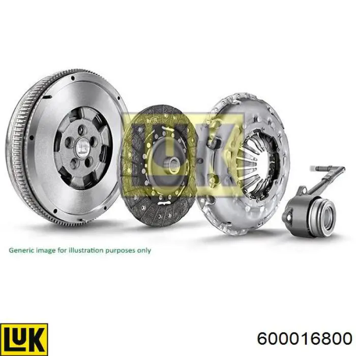 Купить 600016800 INA Комплект сцепления (диск, корзина, подшипник)