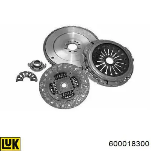 Комплект сцепления (3 части) LUK 600018300 цена, от 113.53 USD