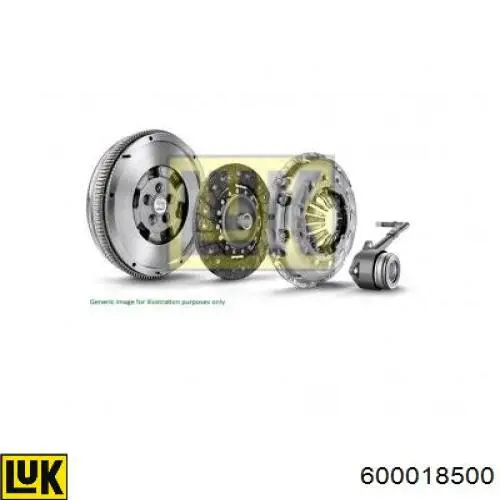Купить 600018500 LUK Комплект сцепления (диск, корзина, подшипник)