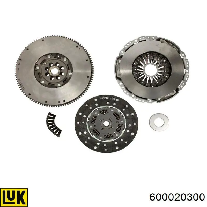 Комплект сцепления (3 части) LUK 600020300 цена, от 783.11 USD