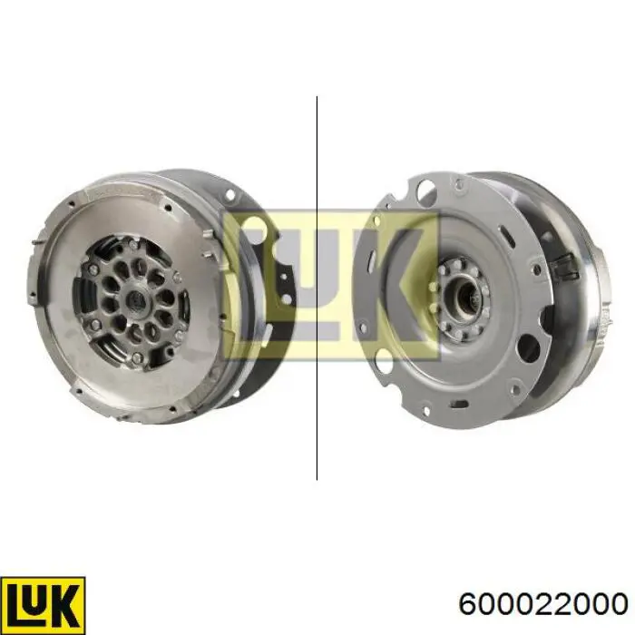 Комплект сцепления (3 части) LUK 600022000 цена, от 1100.34 USD