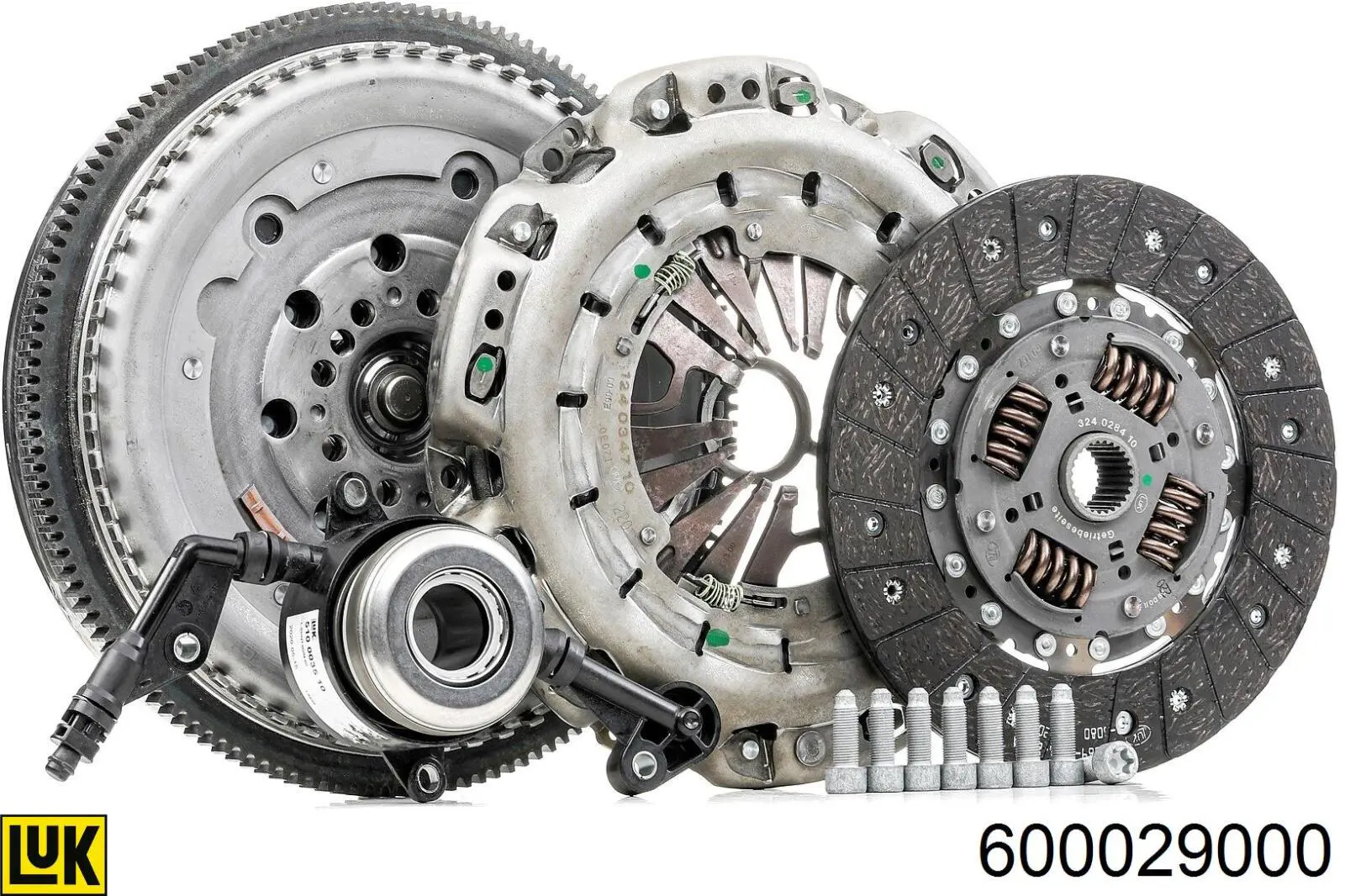 Комплект сцепления (3 части) LUK 600029000 цена, от 1039.63 USD