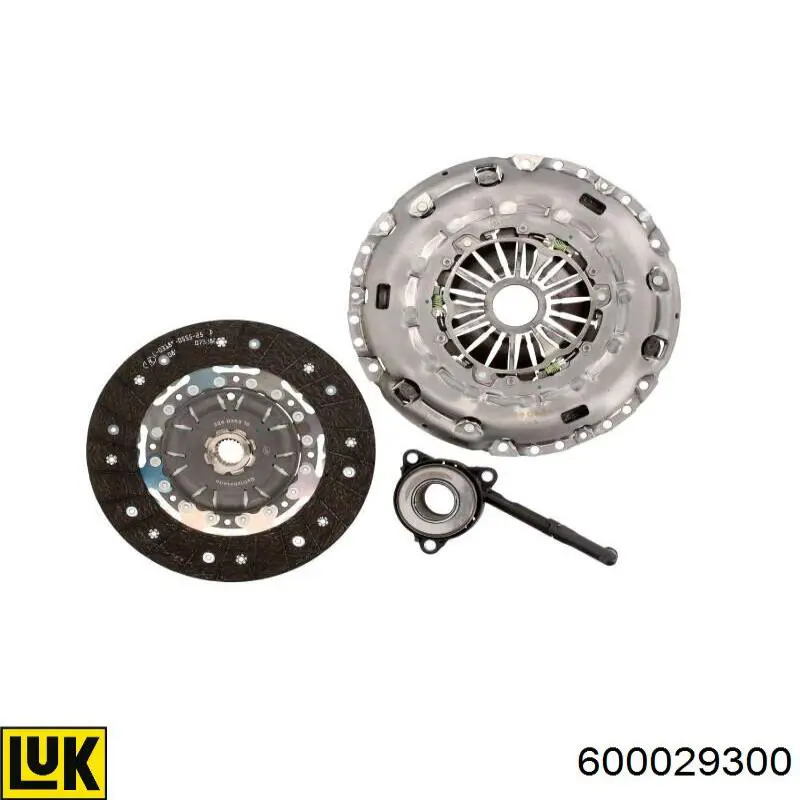 Комплект сцепления (3 части) LUK 600029300 цена, от 882.48 USD