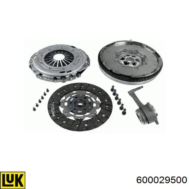 Комплект сцепления (3 части) Starline SSL4DS1055 цена, от 463.14 USD