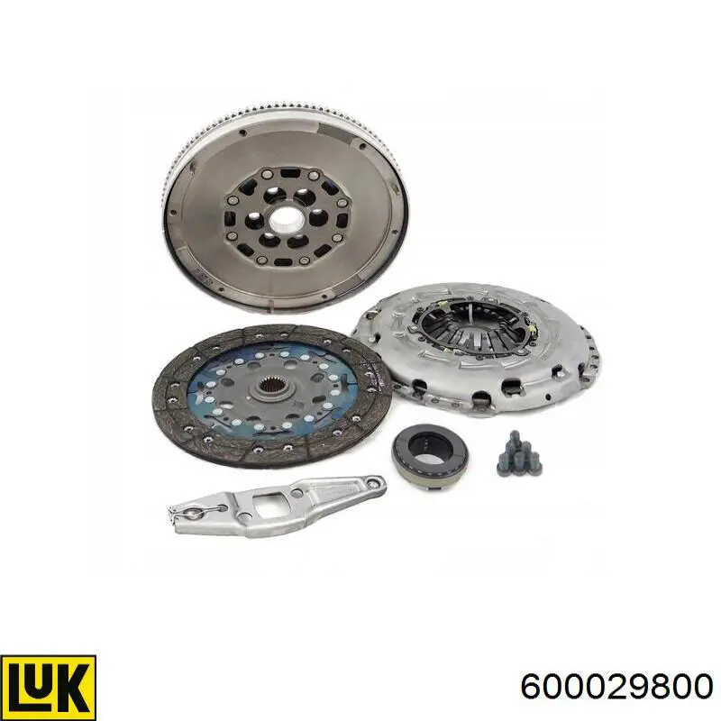 Комплект сцепления (3 части) LUK 600029800 цена, от 917.26 USD