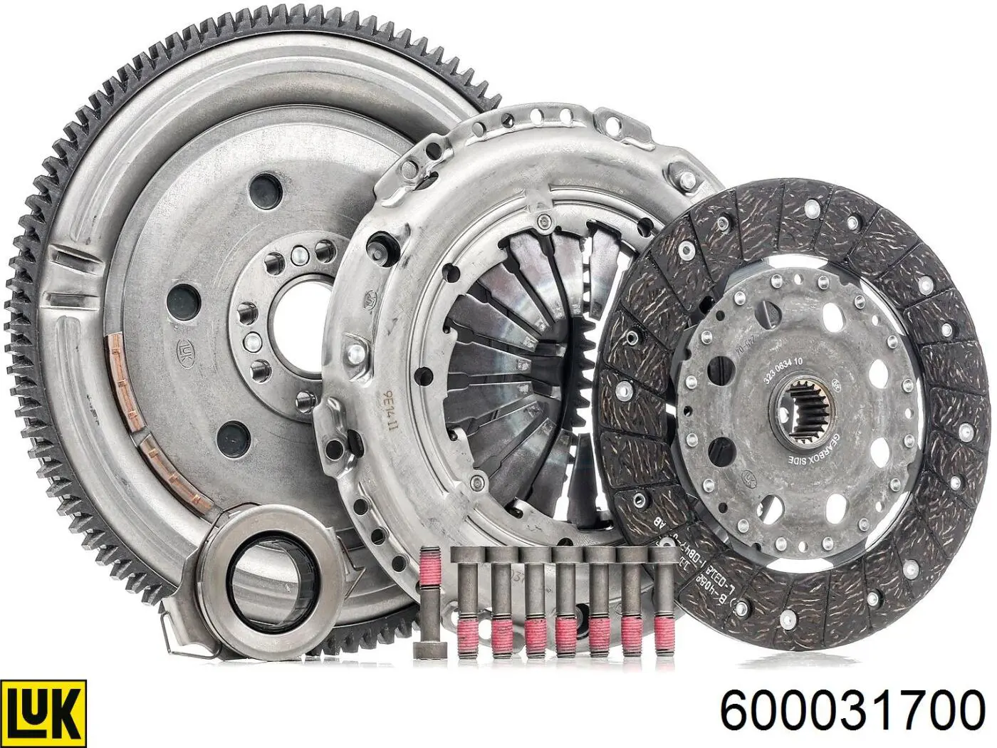 Комплект сцепления (3 части) Sachs 3000952001 цена, от 256.66 USD